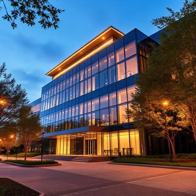 Corporate headquarters of a technology company