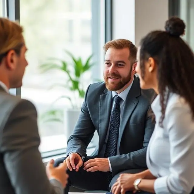 Image of a professional consultation for the discovery phase